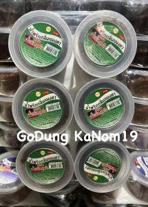 💚 น้ำพริกแมงดา 💚 ตราแม่ส.สุดใจ สินค้า OTOP จ.นครปฐม 👍🏻 1 แพ้ค มี 6 กระปุก น้ำหนักรวม 420 กรัม เนื้อน้ำพริกค่อนข้างข้น รสจัด อร่อย เหมาะสำหรับคนชอบกินแมงดา