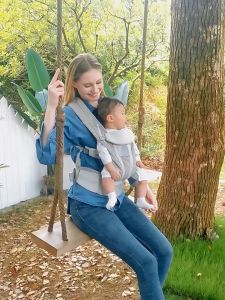 Địu Em Bé Nhiều Tư Thế Cho Bé Từ 0 Đến 48 Tháng Tuổi KidsWorld Omni Breeze Địu Cho Bé Sơ Sinh Lưới Thoáng Khí Mềm Mát Gọn Nhẹ