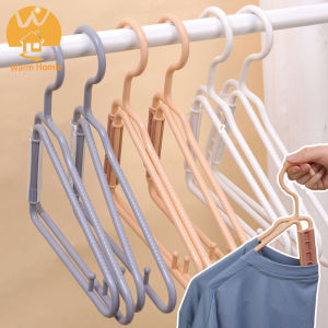 [Warm Homie] 3PCS Foldable Mini Clothes Hanger Portable Home Travel Hanger Wardrobe Clothes Magic Drying Rack Organizer
