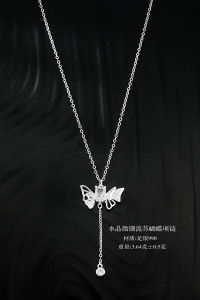 Pure Silver Necklace S990 Womens Fashion Jewelry Birthday Gift for Girlfriend Or Best Friend Lightweight Luxury Clavicle Chain