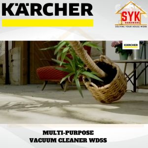SYK Karcher WD5S 25L Multipurpose Vacuum Cleaner Home Appliances Mesin Vakum Penyedut Habuk 16283500
