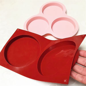 High Temperature Resistant Silicone Cake Mold Non-Stick Baking Tray Bread Baking Tools Home Use Kitchen Utensils round Disk