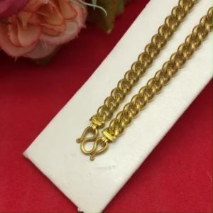 26 นิ้ว คอทองเหลืองโบราณลายเลส กับ ทองเหลือง หลังเสมอ 5 ชั่วโมง งานทองเหลืองแท้ ไม่ได้ ชูบ ดิบ