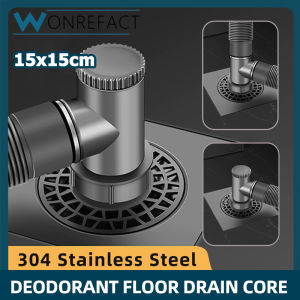 304 Stainless Steel Toilet Deodorant Pest Control Floor Drain Insert Long Drainage Floor Washing Machine Floor Trap Bathroom Fittings