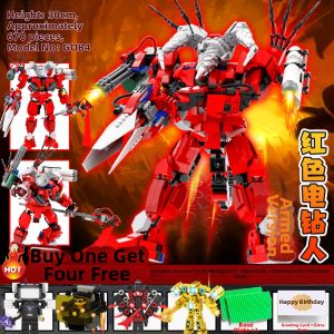 Gilded Universe Three-Body Titan Moving Toilet Man vs Monitoring Man Building Blocks 6plus