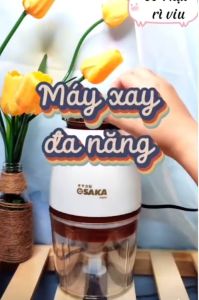 Máy Xay Đa Năng Osaka Nhật Bản Máy Xay Sinh Tố Thịt Cao Cấp Lưỡi Dao Lớn Không Gỉ Hàng Chính Hãng – Bảo Hành 12 Tháng.