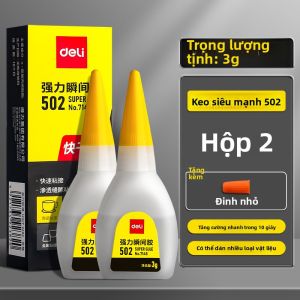 deli | Keo Dán Giày Chắc Chắn Khô Nhanh Kích Thước Nhỏ