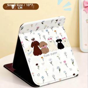 Cute Portable HD Foldable Makeup Mirror