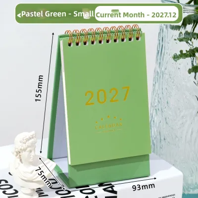 YUCHU | Retro Creative Desk Calendar 2026 Planning Memo