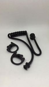 New Ear Molds Soft 2-Way Radio Earmold Replacing Earpiece Insert Acoustic Coil Tube Audio Kits Headphone Accessories 3 Colors