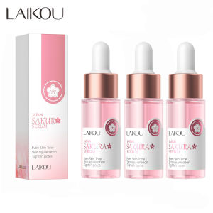 1/2/3 pcs SAKURA Facial Serum Cherry Blossom Brighting Skin Face Essence Brightening Hydrating Hyaluronic Acid สําหรับทุกสภาพผิว
