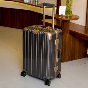 MANLVSHI | Aesthetic Durable Spacious Aluminum Frame Luggage