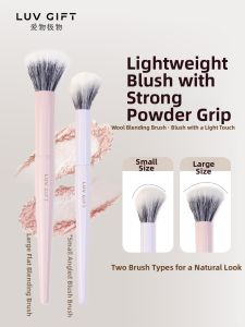 AIWUJIWU | Makeup Artist Portable Highlight Brush Sloping Blusher Stipple