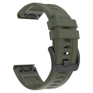 22mm 26mm Qucik-Release Silicone Watch Band for Garmin Fenix 5Plus 5X/6 6X Pro/7 7X Offical Strap Fenix8/Forerunner 970 965 Belt