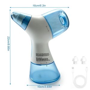 NEW Nasal Irrigation System Machine with 30 Salt Packets Dual Water Tank Self-Cleaning and Automatic Waste Collection
