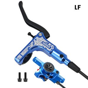 HOGER MTB Xe Đạp Phanh Đĩa Thủy Lực Bộ 160mm Cánh Quạt Kẹp Phanh Tấm Phía Trước Phía Sau Núi Kẹp Xe Đạp Cho Tay Cầm 22.2mm Một Trụ Cột