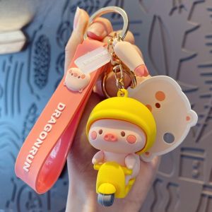 สุนัขจิ้งจอกน่ารักสำหรับรถยนต์ หัวเข็มขัดกระเป๋าผู้หญิง ห้อยกระเป๋าคู่รัก ตุ๊กตาการ์ตูน ห้อยหัวเข็มขัด หัวเข็มขัดสุนัขจิ้งจอกน่ารัก