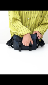 Sling Bag for Men Waterproof High Quality Minimalist Design Casual Travel Crossbody PU Leather Shoulder Bag