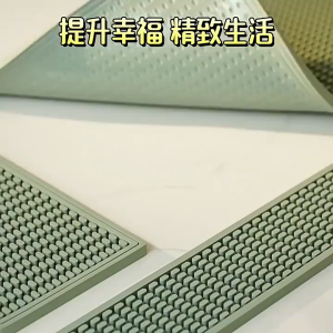 Silicone Anti-slip Draining Mat Heat Insulation Bar Mat Modular Spliced ​​spill Mat for Kitchen