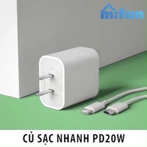 Củ sạc nhanh 20W Mifan - 6 Cơ Chế Bảo Vệ An Toàn Cho Thiết Bị - Hàng Cao Cấp