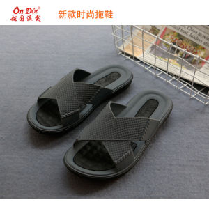 Outdoor Casual Silicone Rubber Slippers Wear-resistant Anti-slip Home Comfortable Summer Mens Sandals Thick Bottom