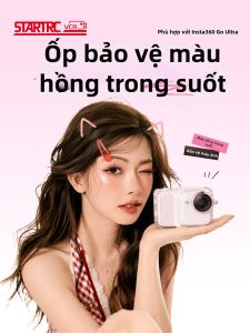 STARTRC | Vỏ Bảo Vệ Máy Ảnh Go Ultra Chống Xước Màu Hồng Trong Suốt