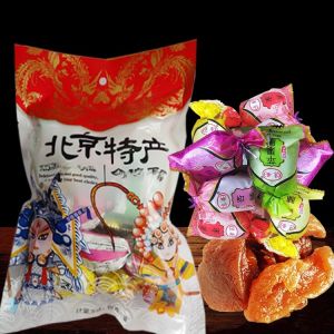 Beijing Special Traditional Fruit Preserves Gift Box Tourist Snacks Pastries Auxiliary Materials  Pear Plum Apricot