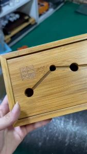 TCHA | ถาดรองน้ำชา/ถาดชงชาแบบมีฐานรอง/ถาดชงชา ไม้ไผ่ 竹茶盘 Tea Tray/Bamboo Tea Tray