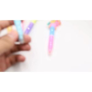 Random Color Light Pens Set of 6 (12 Different Colors): A Creative Gift for Kids