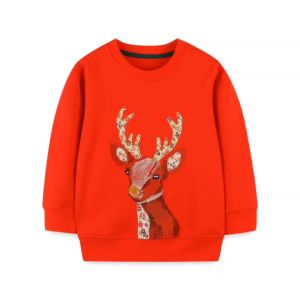 Jumping Meters | Jumping Meters 2-7T Christmas New Years Girls Sweatshirts Hot Selling Trees Snowman Toddler Holiday Hooded Shirts Baby Clothes