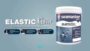 Seamaster Paint 8650 1kg / 5kg Elastic Klear Elastomeric Waterproofing TRANSPARENT FINISH