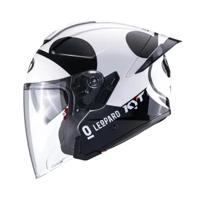 KYT | Summer Motorcycle Helmet with Large Spoiler