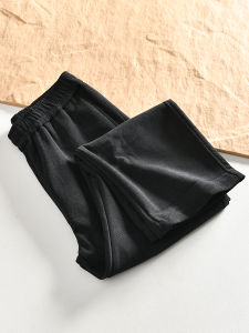 Quần Dài Nam Ống Đứng Mùa Thu Đông Thường Ngày Thời Trang Thể Thao Đi Làm Quần Dài Ống Rộng Co Giãn Cạp Vừa Màu Trơn