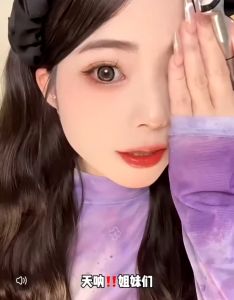 HANJILIAN Double-headed Eyelash Stamp Lower Eyelash Seal Pen Waterproof Natural Long-lasting Eyeliner Does Not Smudge the Lower Eyelash Seal Plus Ink 双头下睫毛印章眼线液笔防水