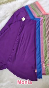 Monia Yara L (7-11 th) Monia Hijab instan bahan Jersey premium | Jilbab pasmina instan monia Jersey permium terbaik