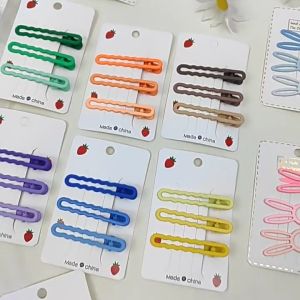 Set 3 kẹp tóc kim loại lượn sóng phong cách Hàn Quốc H8