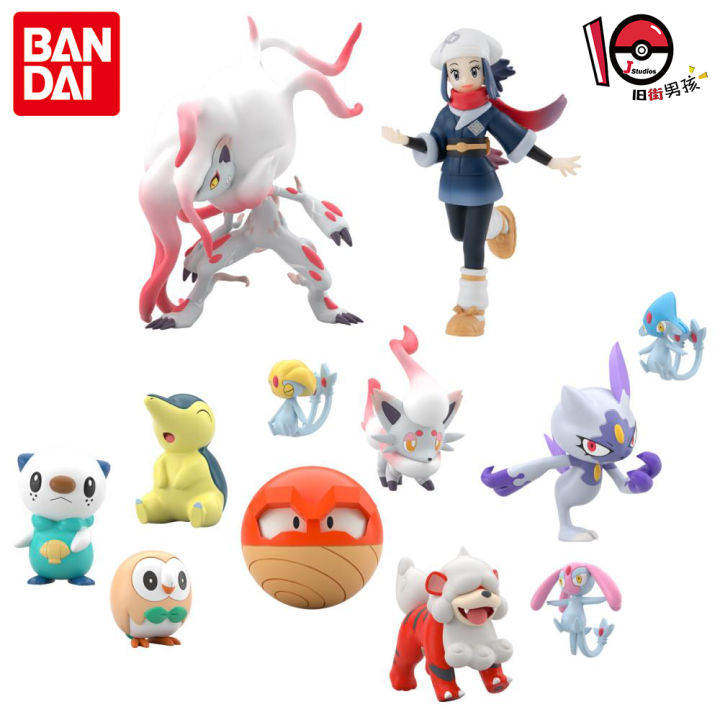 Bandai | ชุดตัวละครโปเกมอนภาคฮิซุย ประกอบด้วยโปเกมอนเริ่มต้นสามตัวและโซ ...
