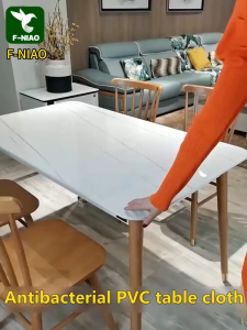 【Wont yellow for 10 years】Rectangular 4.0mm PVC table cover 2-12 Seater 100% transparent Can be bent freely heat-resistant mat plastic cover for table