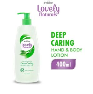 EMERON Hand Body Lotion Lovely White UV 500ml/400ml