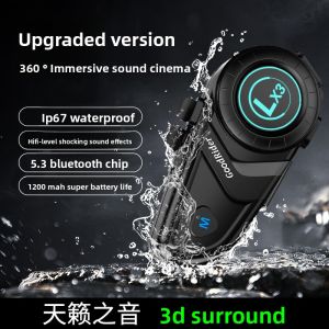 anywalk | Motorcycle Riding Bluetooth Helmet Earphones Waterproof Full Helmet Half Helmet Long Battery Life