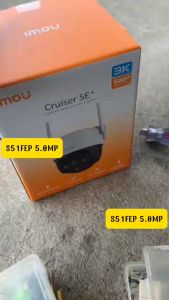 Camera Imou S51FEP 5.0MP Xoay 360đ ngoài trời chống nước Có Míc Có Loa Hỗ trợ màu ban đêm