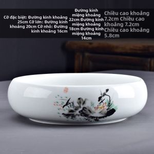 ciiemen | Bát Rửa Trà Sứ Celadon Lớn