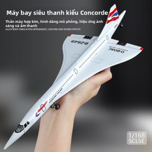 XINGXINGKEJIAO | Mô Hình Máy Bay Hành Khách Siêu Âm Hợp Kim