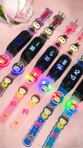 Jam Tangan Digital Anak Model Oval Karakter Labubu Gaya Lucu & Tahan Air Cocok untuk Semua Aktivitas