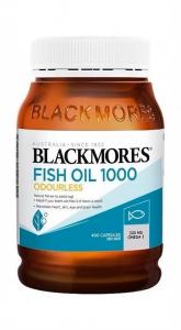 ✅ Ready Stock ✅ Blackmores Odourless Fish Oil 1000mg 400 Caps | Made in Australia | Heart Brain & Eye Health