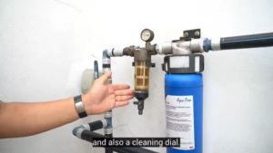 SYS21 Water Filter for Household Stainless Net Stage with Spin Down Sediment 40 Microns Purifier System