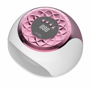 268W UV LED Nail Drying Lamp Professional UV Nail Art Dryer Light for Gel Nails 57 Beads Fast Curing UV Gel Polish Lamp