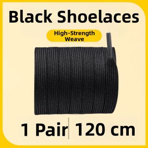 ZHIHAOEN | Elastic Anti-Slip Durable Shoelaces for White and Black Flat Shoes