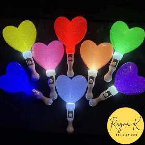 LED RGB Neon Party Glow Sticks Concert Flashing Light Glow Festival Wand ( Random Color!)