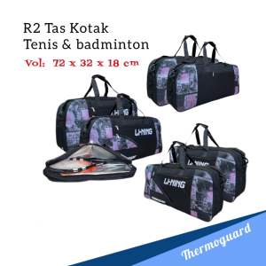 desports tas kotak  bulu tangkis Thermo